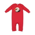 thumbnail image 1 of Inktastic Bald Eagle Baby Romper Coveralls, 1 of 4