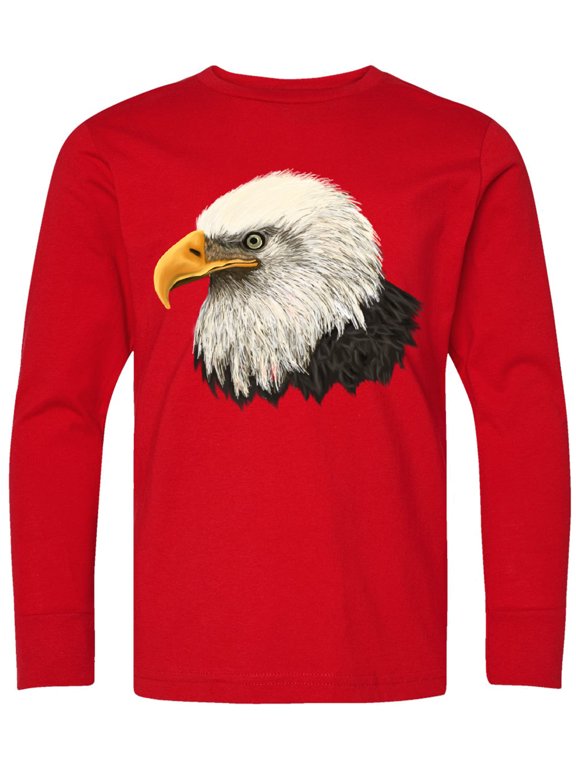 Bald Eagle Long Sleeve Youth T-Shirt
