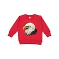 thumbnail image 1 of Inktastic Bald Eagle Toddler Sweatshirt, 1 of 4