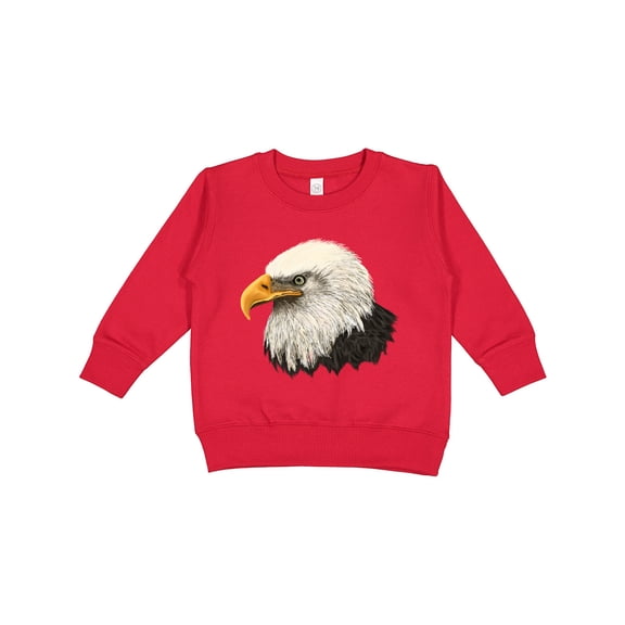 Inktastic Bald Eagle Toddler Sweatshirt