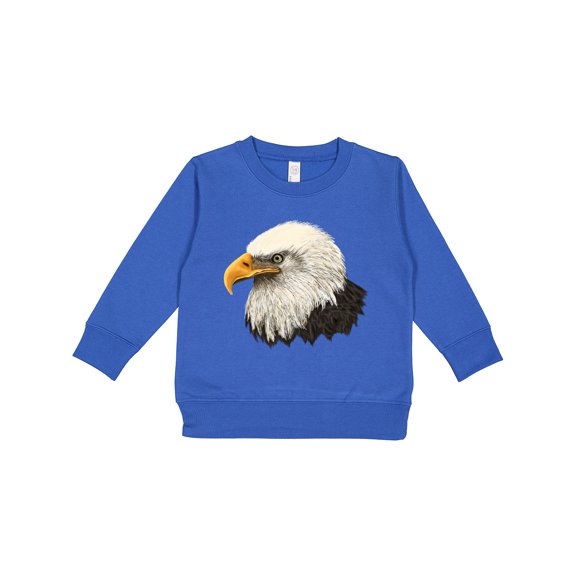 Inktastic Bald Eagle Toddler Sweatshirt
