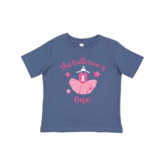 Inktastic Ballerina 1st Birthday Girls Baby T-Shirt