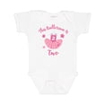 thumbnail image 1 of Inktastic Ballerina 2nd Birthday Girls Baby Bodysuit, 1 of 5