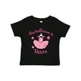 thumbnail image 1 of Inktastic Ballerina 3rd Birthday Girls Toddler T-Shirt, 1 of 5