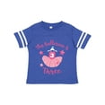 thumbnail image 1 of Inktastic Ballerina 3rd Birthday Girls Toddler T-Shirt, 1 of 5