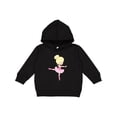 thumbnail image 1 of Inktastic Ballerina, Ballet Girl, Ballet Dance, Blonde Hair Toddler Hoodie, 1 of 4