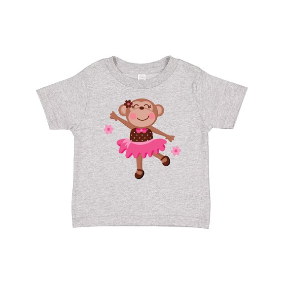 Inktastic Ballerina Dance Monkey Girls Baby T-Shirt