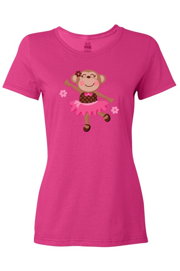Ballerina Dance Monkey Women's T-Shirt