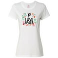 thumbnail image 1 of Inktastic Ballerina Dancer I Love Ballet Women's T-Shirt, 1 of 5