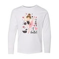 thumbnail image 1 of Inktastic Ballerina I Love Ballet Dance Long Sleeve Youth T-Shirt, 1 of 5