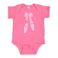 thumbnail image 1 of Inktastic Ballerina Pink Ballet Slippers Girls Baby Bodysuit, 1 of 5