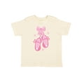 thumbnail image 1 of Inktastic Ballerina Pink Ballet Slippers Girls Toddler T-Shirt, 1 of 5