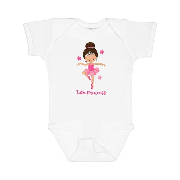 Inktastic Ballerina Tutu Princess Girls Baby Bodysuit