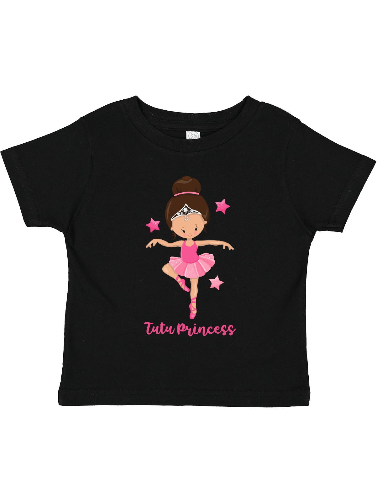 Tutu Princess Toddler T-Shirt - Cute Ballerina Graphic Tee For Little Dancers