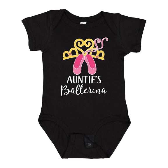 Inktastic Ballet Dancer Auntie Ballerina Gift Cute Girl Girls Baby Bodysuit