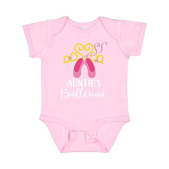 Inktastic Ballet Dancer Auntie Ballerina Gift Cute Girl Girls Baby Bodysuit