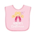 thumbnail image 1 of Inktastic Ballet Dancer Auntie Ballerina Shoes Girl Girls Baby Bib, 1 of 4