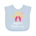 thumbnail image 1 of Inktastic Ballet Dancer Auntie Ballerina Shoes Girl Girls Baby Bib, 1 of 4