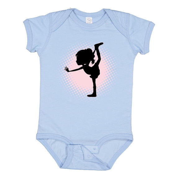 Inktastic Ballet Dancer Girl Ballerina Girls Baby Bodysuit