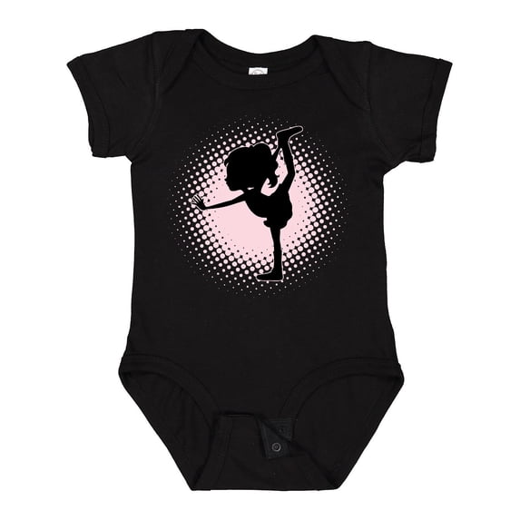 Inktastic Ballet Dancer Girl Ballerina Girls Baby Bodysuit