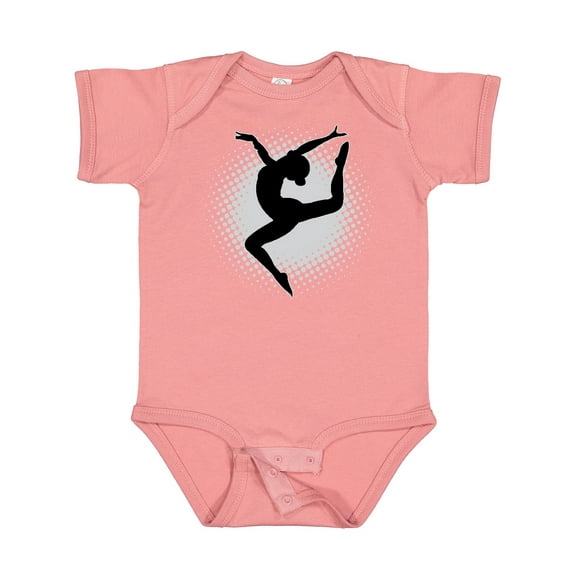 Inktastic Ballet Dancer Silhouette Ballerina Girls Baby Bodysuit