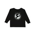 thumbnail image 1 of Inktastic Ballet Dancer Silhouette Ballerina Girls Long Sleeve Toddler T-Shirt, 1 of 5