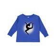 thumbnail image 1 of Inktastic Ballet Dancer Silhouette Ballerina Girls Long Sleeve Toddler T-Shirt, 1 of 5