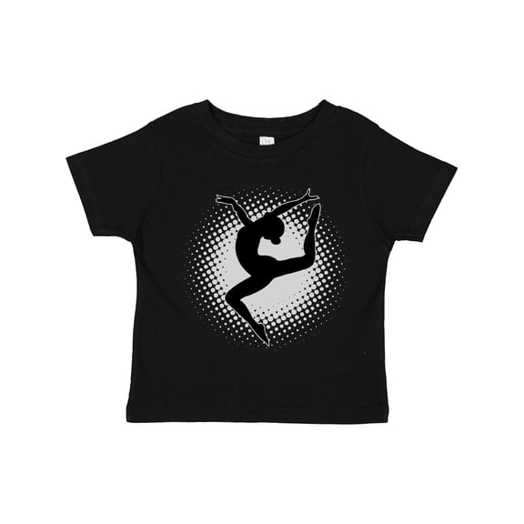 Inktastic Ballet Dancer Silhouette Ballerina Girls Toddler T-Shirt