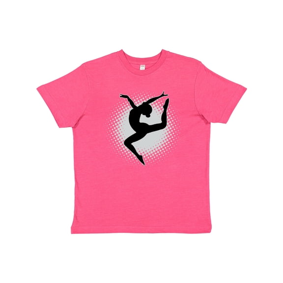 Inktastic Ballet Dancer Silhouette Ballerina Youth T-Shirt