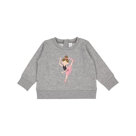 Inktastic Ballet Dancer for Little Girls Baby Sweatshirt