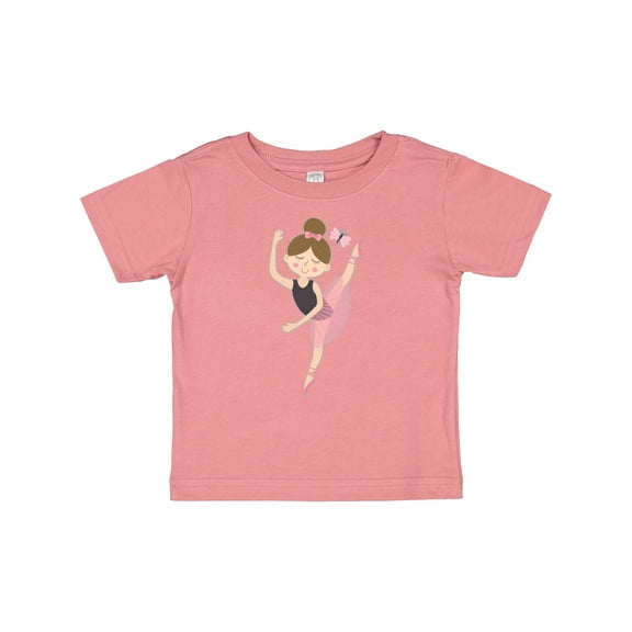 Inktastic Ballet Dancer for Little Girls Girls Baby T-Shirt