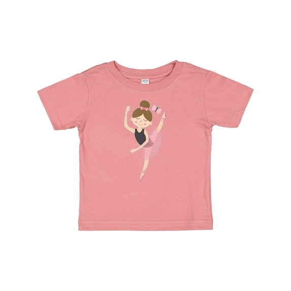 Inktastic Ballet Dancer for Little Girls Girls Baby T-Shirt