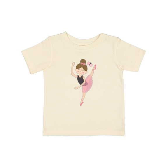 Inktastic Ballet Dancer for Little Girls Girls Baby T-Shirt