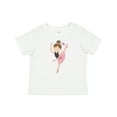 thumbnail image 1 of Inktastic Ballet Dancer for Little Girls Girls Baby T-Shirt, 1 of 5