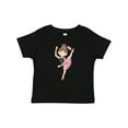 thumbnail image 1 of Inktastic Ballet Dancer for Little Girls Girls Baby T-Shirt, 1 of 5