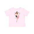 thumbnail image 1 of Inktastic Ballet Dancer for Little Girls Girls Toddler T-Shirt, 1 of 5