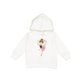 thumbnail image 1 of Inktastic Ballet Dancer for Little Girls Toddler Hoodie, 1 of 4