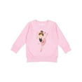 thumbnail image 1 of Inktastic Ballet Dancer for Little Girls Toddler Sweatshirt, 1 of 4