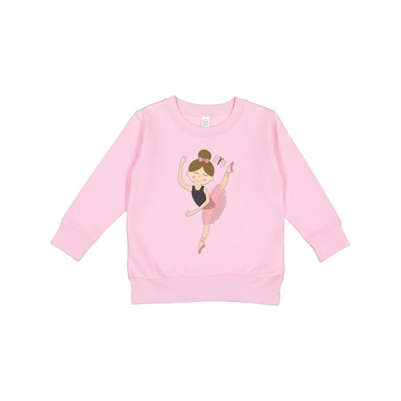 Inktastic Ballet Dancer for Little Girls Toddler Sweatshirt