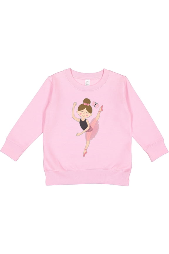Ballet Dancer for Little Girls Toddler Sweatshirt