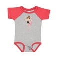 thumbnail image 1 of Inktastic Ballet Dancer for Little Girls Girls Baby Bodysuit, 1 of 5