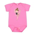 thumbnail image 1 of Inktastic Ballet Dancer for Little Girls Girls Baby Bodysuit, 1 of 5
