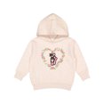 thumbnail image 1 of Inktastic Ballet Heart Wreath Ballerina Shoes Toddler Hoodie, 1 of 4