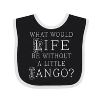 Inktastic Ballroom Dancing Tango Dancer Boys or Girls Baby Bib