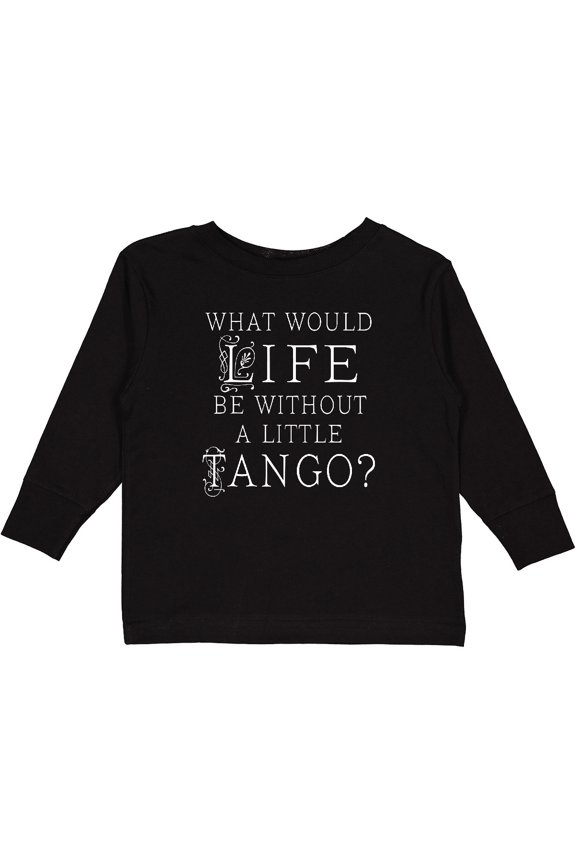 Ballroom Dancing Tango Gift Boys or Girls Long Sleeve Toddler T-Shirt