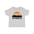 thumbnail image 1 of Inktastic Baltimore Maryland Skyline Sunset Boys or Girls Baby T-Shirt, 1 of 5