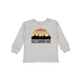 thumbnail image 1 of Inktastic Baltimore Maryland Skyline Sunset Boys or Girls Long Sleeve Toddler T-Shirt, 1 of 5