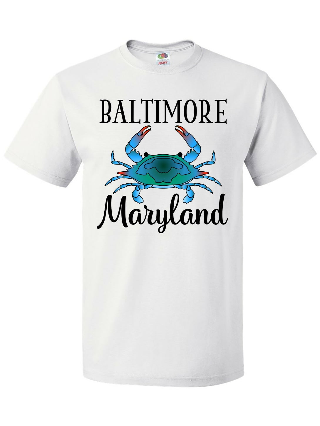 Inktastic Baltimore Maryland Vacation Blue Crab T-Shirt - Walmart.com