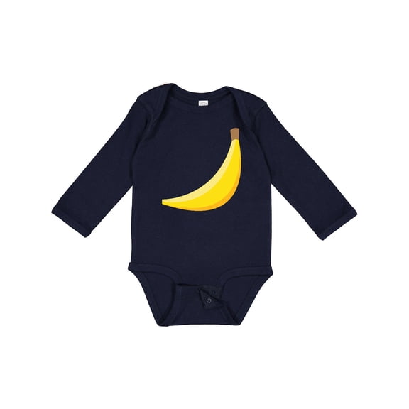 Inktastic Banana Boys or Girls Long Sleeve Baby Bodysuit