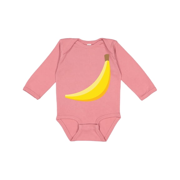 Inktastic Banana Boys or Girls Long Sleeve Baby Bodysuit